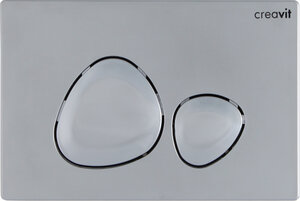 Изображение товара Клавиша смыва Creavit Spa GP7003.00, механическая, хром матовый