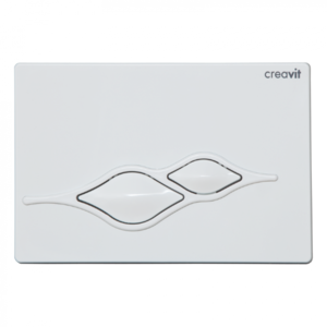 Изображение товара Кнопка смыва Creavit Ufo GP1001.00 белая