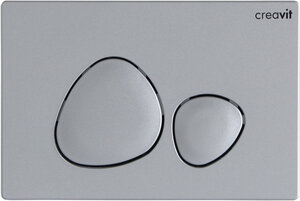 Изображение товара Кнопка смыва Creavit Spa GP7002.00 серый матовый