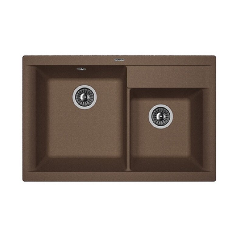 Изображение товара Кухонная мойка Florentina Касси 20.230.E0780.206 с двумя чашами из гранита