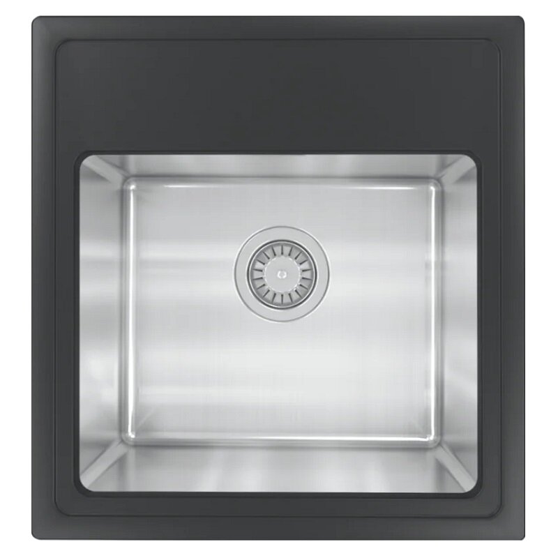 Изображение товара Мойка кухонная Florentina Комби 21.455.B0480.302 антрацит