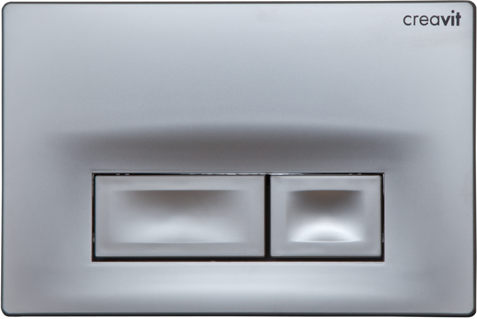 Изображение товара Кнопка смыва Creavit Ore GP3003.00 хром матовый для унитаза