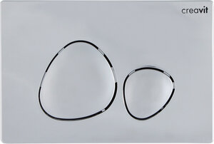 Изображение товара Кнопка смыва Creavit Spa GP7004.00 хром глянцевый