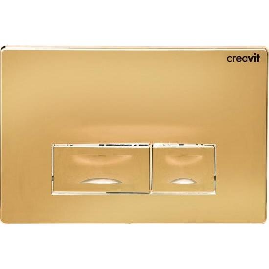 Изображение товара Клавиша смыва Creavit Ore GP3005.00, механическая, золото