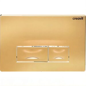 Изображение товара Клавиша смыва Creavit Ore GP3005.00, механическая, золото