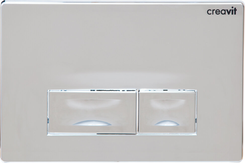 Изображение товара Клавиша смыва Creavit Ore GP3004.00, механическая, хром глянцевый