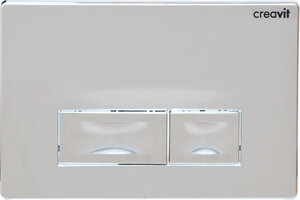 Изображение товара Кнопка смыва Creavit Ore GP3004.00 хром глянцевый