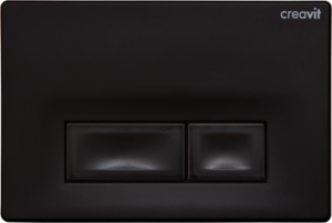 Изображение товара Кнопка смыва Creavit Ore GP3002.02 черный глянцевый