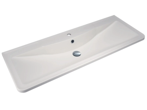 Изображение товара Раковина Florentina Аллегро 120 см из кварцевого композита жасмин матовая прямоугольная