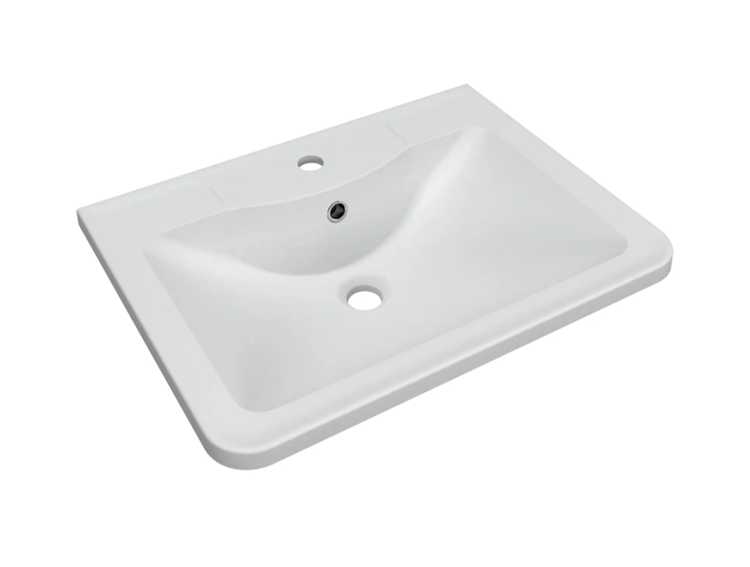 Изображение товара Раковина Florentina Аллегро 60 см из кварцевого композита жасмин