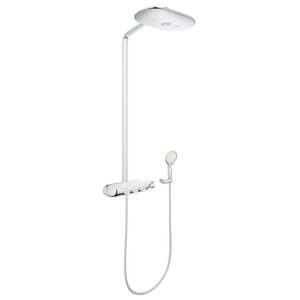 Изображение товара Душевая система Grohe Rainshower Smart Control 360 Duo 26250LS0, термостат, белая луна