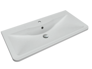 Изображение товара Раковина Florentina Аллегро 10.020.00900.201, 90 см, кварцевый композит, жасмин