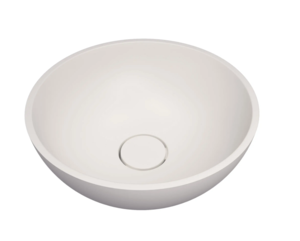 Изображение товара Раковина накладная Florentina Алтея 350R 10.290.00350.201, 35 см, кварцевый композит, жасмин