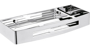 Изображение товара Полка Fixsen Hotel FX-31003B настенная хром нержавеющая сталь