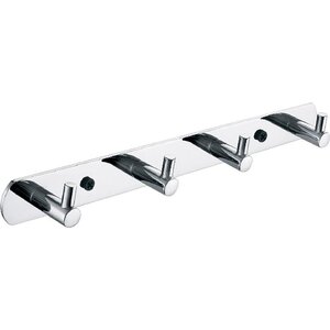 Изображение товара Крючок Fixsen Hotel FX-31005-4 хром нержавеющая сталь 4 шт