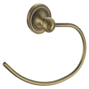 Изображение товара Полотенцедержатель Fixsen Antik FX-61111, полукольцо, 35 см, бронза