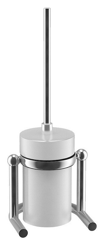 Изображение товара Напольный ершик для унитаза Fixsen Best FX-713 с покрытием хром и фарфором