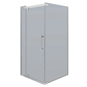 Изображение товара Душевой уголок Erlit ER10109H-C2, 90 x 90 см, стекло тонированное, профиль сатин