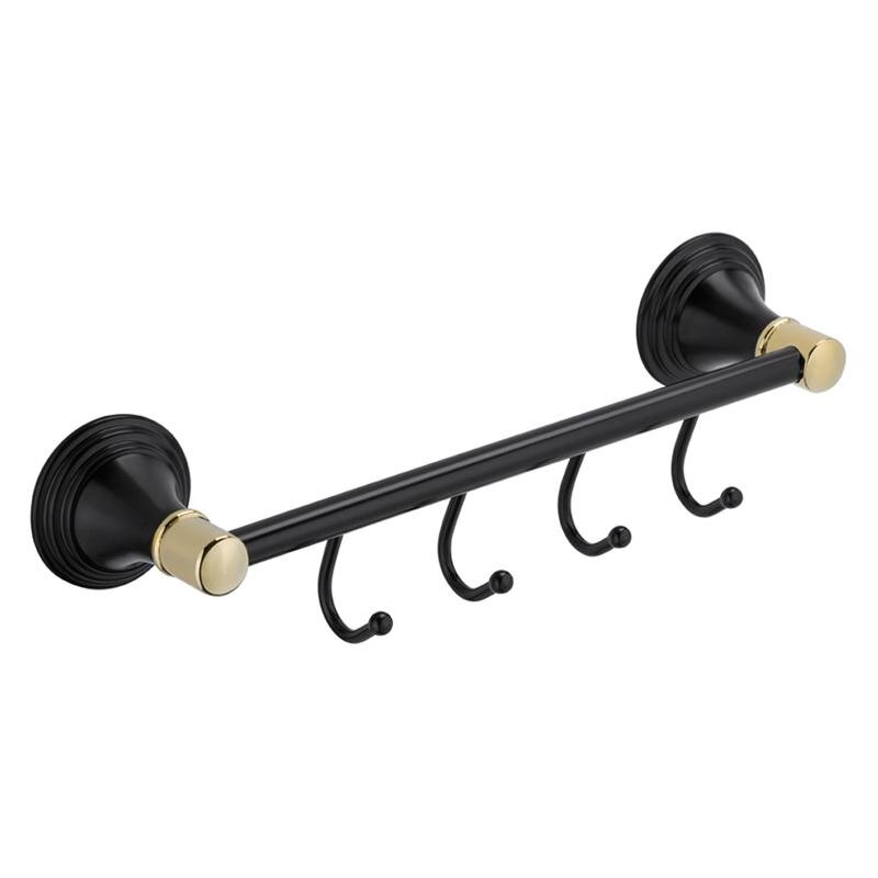 Изображение товара Крючок Fixsen Luksor FX-71605-4B для полотенец настенный в ванную современный дизайн