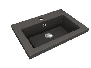 Изображение товара Раковина Florentina Анита 10.150.00500.302, 50 см, кварцевый композит, антрацит