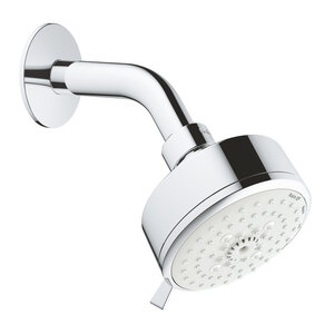Изображение товара Верхний душ Grohe New Tempesta Cosmopolitan 100 III 27869001, 100х100 мм, 4 режима струи, с держателем