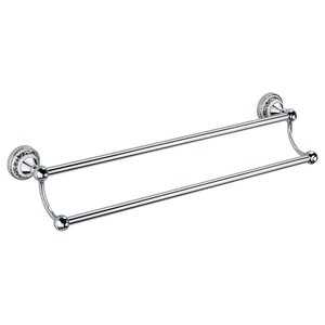 Изображение товара Полотенцедержатель Fixsen Bogema FX-78502 двойной, 63 см, хром