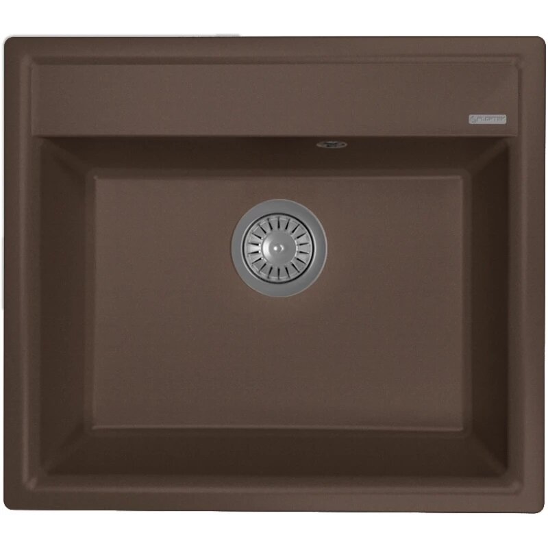 Изображение товара Мойка кухонная Florentina Консул 23.020.D0570.206 нержавеющая сталь 57 см коричневая