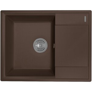 Изображение товара Кухонная мойка Florentina Консул 2 раковины нержавеющая сталь коричневая