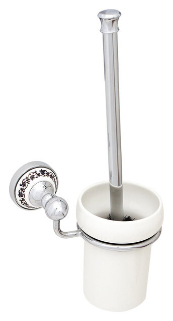 Изображение товара Ершик Fixsen Bogema FX-78513А с доп. щеткой хром/белый, настенный