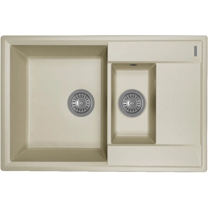Изображение товара Кухонная мойка Florentina Консул 2-раковины из нержавеющей стали или искусственного камня Изображение товара Кухонная мойка Florentina Консул 2-раковины из нержавеющей стали или искусственного камня