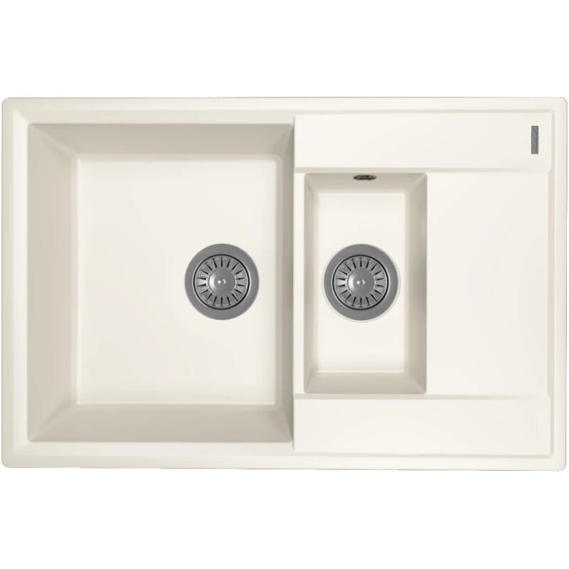 Изображение товара Мойка кухонная Florentina Консул 23.025.D0760.201 с дополнительной чашей