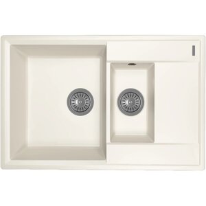 Изображение товара Мойка кухонная Florentina Консул 23.025.D0760.201 с дополнительной чашей