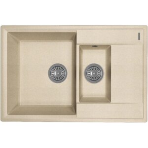 Изображение товара Кухонная мойка Florentina Консул из нержавеющей стали с дополнительной чашей