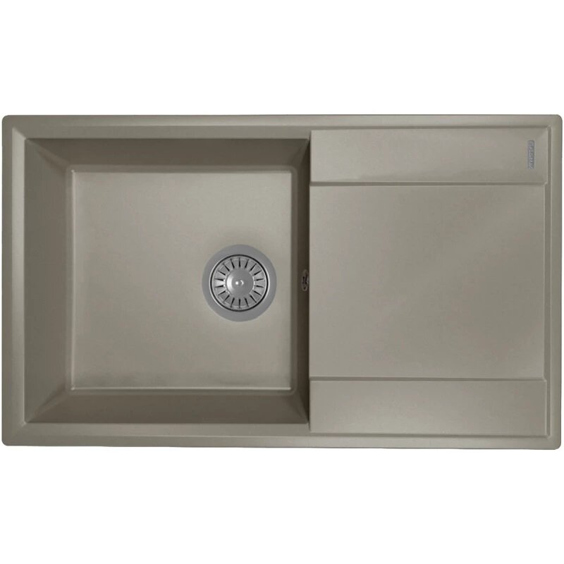 Изображение товара Мойка кухонная Florentina Консул 23.020.D0840.307 серый шелк нержавеющая сталь