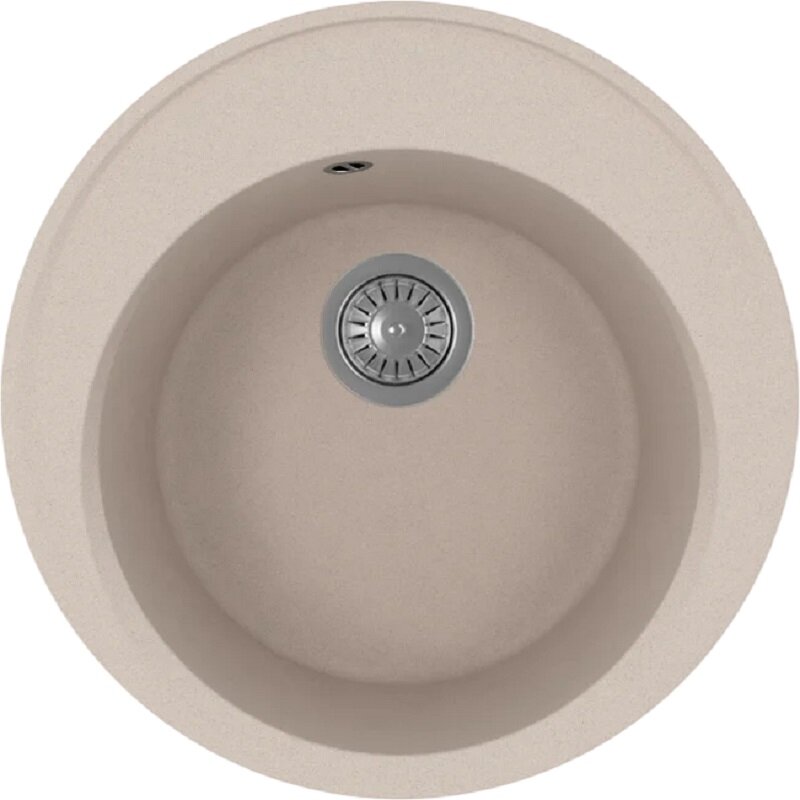 Изображение товара Кухонная мойка Florentina Лацио из искусственного камня бежевый 51x51 см Изображение товара Кухонная мойка Florentina Лацио из искусственного камня бежевый 51x51 см
