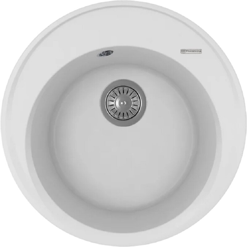 Изображение товара Кухонная мойка Florentina Лацио из искусственного кварца жасмин 51x51 см