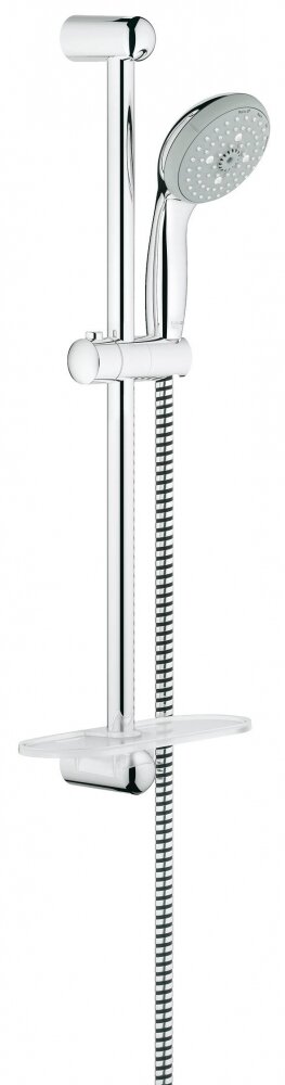 Изображение товара Душевой гарнитур Grohe New Tempesta 100 IV 28436002 с 4 режимами и полочкой хром