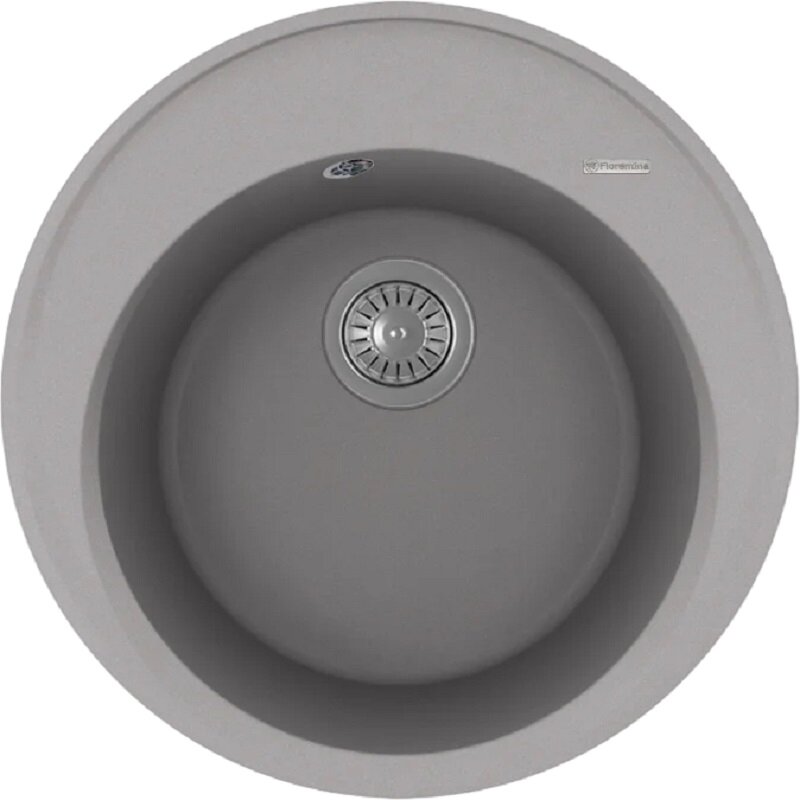Изображение товара Мойка кухонная Florentina Лацио 17.010.Б0510.307 из искусственного кварца серый шелк