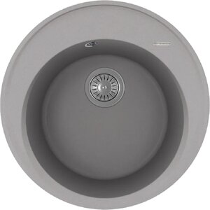 Изображение товара Мойка кухонная Florentina Лацио 17.010.Б0510.307 из искусственного кварца серый шелк