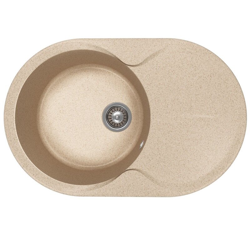 Изображение товара Мойка кухонная Florentina Лацио 17.010.C0780.104 бежевый искусственный кварц