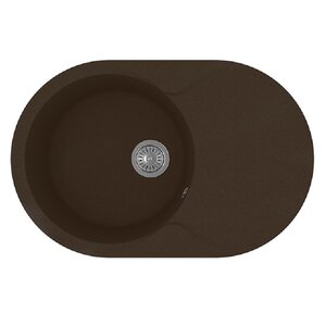 Изображение товара Мойка кухонная Florentina Лацио 17.010.C0780.206, цвет брауни