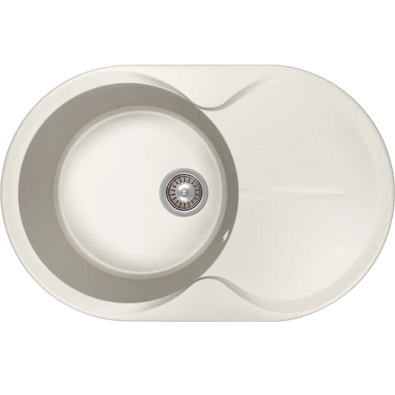 Изображение товара Мойка кухонная Florentina Лацио 780, цвет жасмин Изображение товара Мойка кухонная Florentina Лацио 780, цвет жасмин