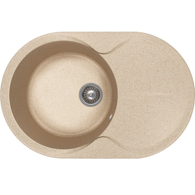 Изображение товара Кухонная мойка из искусственного камня Florentina Лацио 780 бежевый Изображение товара Кухонная мойка из искусственного камня Florentina Лацио 780 бежевый