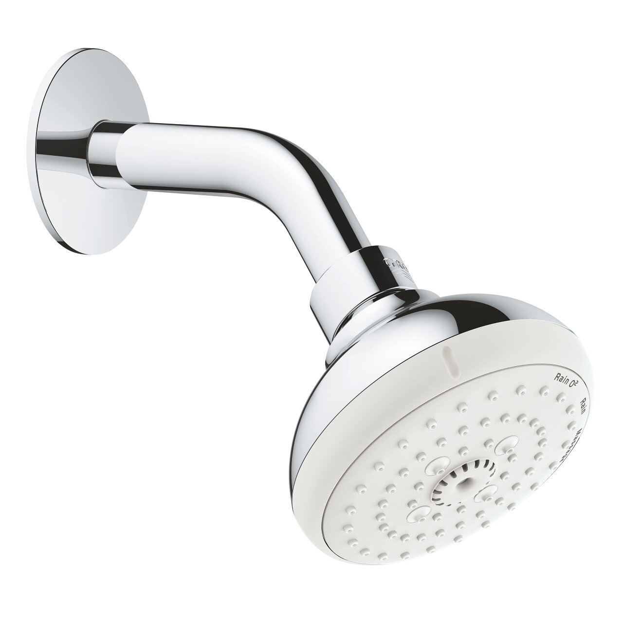 Изображение товара Верхний душ Grohe New Tempesta 100 III 26088001 (26088000), 100х100 мм, 3 режима струи, с держателем Изображение товара Верхний душ Grohe New Tempesta 100 III 26088001 (26088000), 100х100 мм, 3 режима струи, с держателем