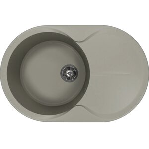 Изображение товара Мойка кухонная Florentina Лацио 17.010.C0780.307, цвет серый шелк