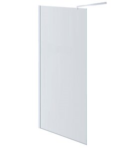 Изображение товара Душевая стенка Aquatek AQ WIW 11020CH, 110 см, Walk in, стекло прозрачное, профиль хром
