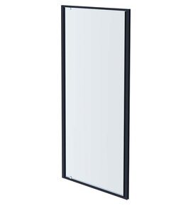Изображение товара Душевая дверь Aquatek Ария AQ ARI PI 09020GM, 90 см, стекло прозрачное, профиль оружейная сталь