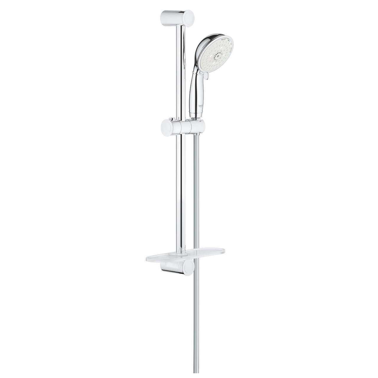 Изображение товара Душевой гарнитур Grohe New Tempesta Rustic 100 IV с 4 режимами струи и полочкой