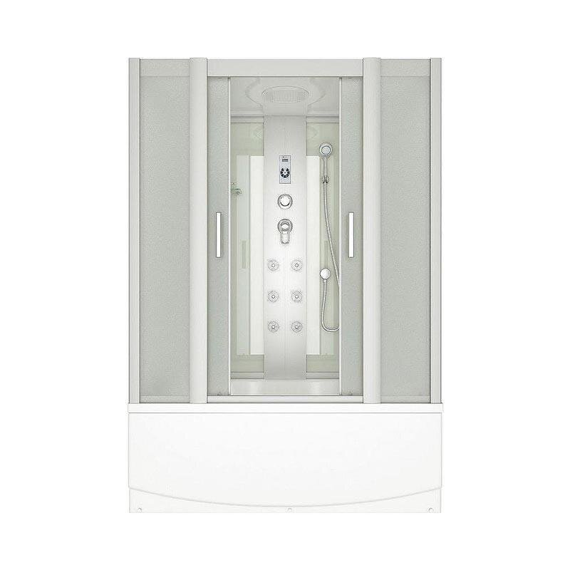 Изображение товара Душевой бокс Erlit Comfort ER4515TP-C3-RUS, 148 x 80 см, стекло матовое, профиль сатин Изображение товара Душевой бокс Erlit Comfort ER4515TP-C3-RUS, 148 x 80 см, стекло матовое, профиль сатин