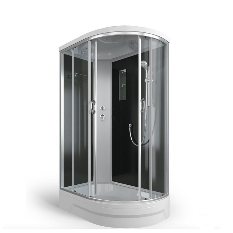Изображение товара Душевая кабина Erlit Comfort ER351226L-C2-RUS/ER351226R-C2-RUS, 120 x 80 см, левая/правая, поддон средний, стекло тонированное, профиль сатин Изображение товара Душевая кабина Erlit Comfort ER351226L-C2-RUS/ER351226R-C2-RUS, 120 x 80 см, левая/правая, поддон средний, стекло тонированное, профиль сатин